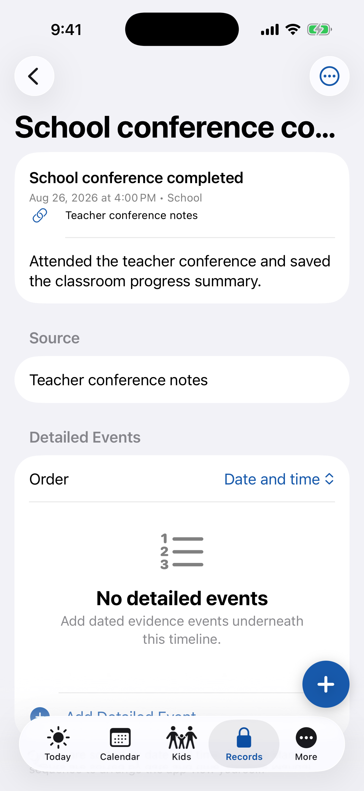 Super Dad — Legal Timeline Builder